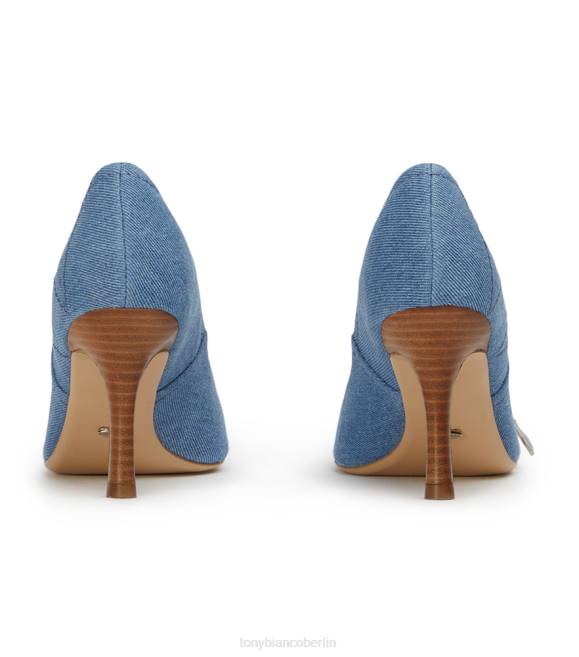 niedrige Absätze| de Tony Bianco Frauen Schwanenabsätze gewaschener Denim 4624266